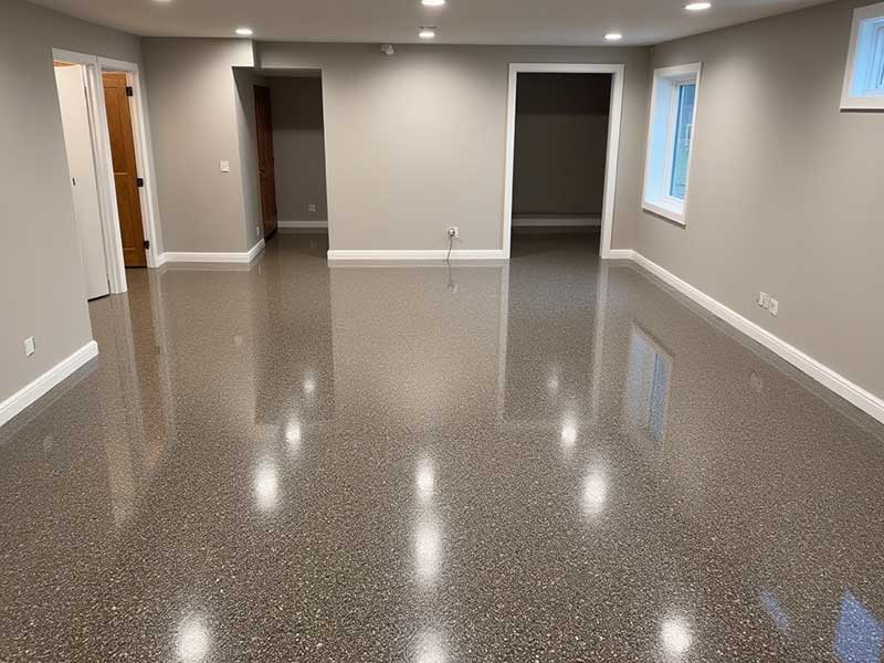 Basement Floor Coatings - Flooring Contractor Frisco, Texas