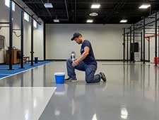 Workout Room Floor Coating